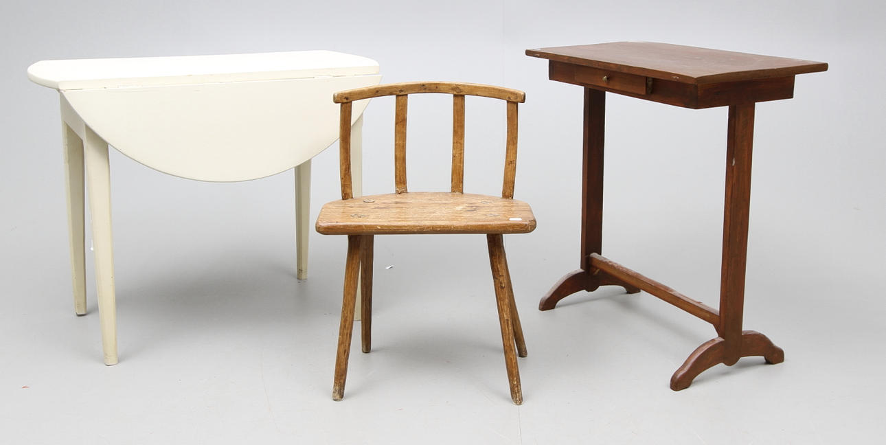 MÖBELPARTI 3 delar C:a 1900.