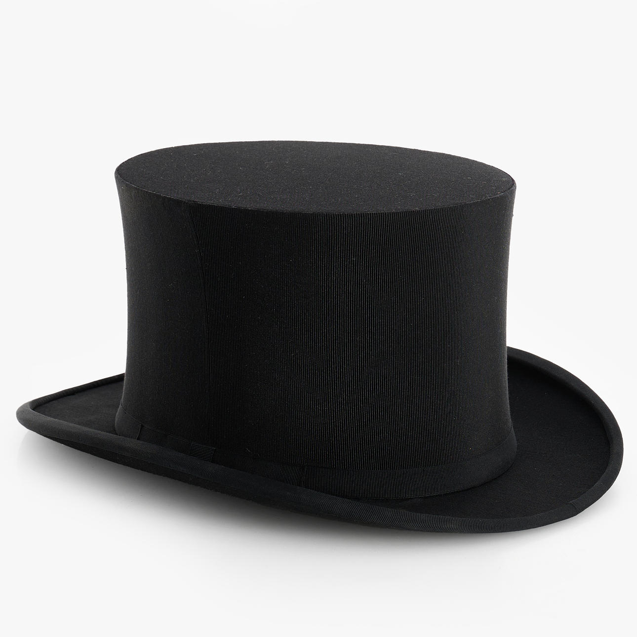 HÖG HATT, Borsalino, importstämpel och hattask AF Bodecker.