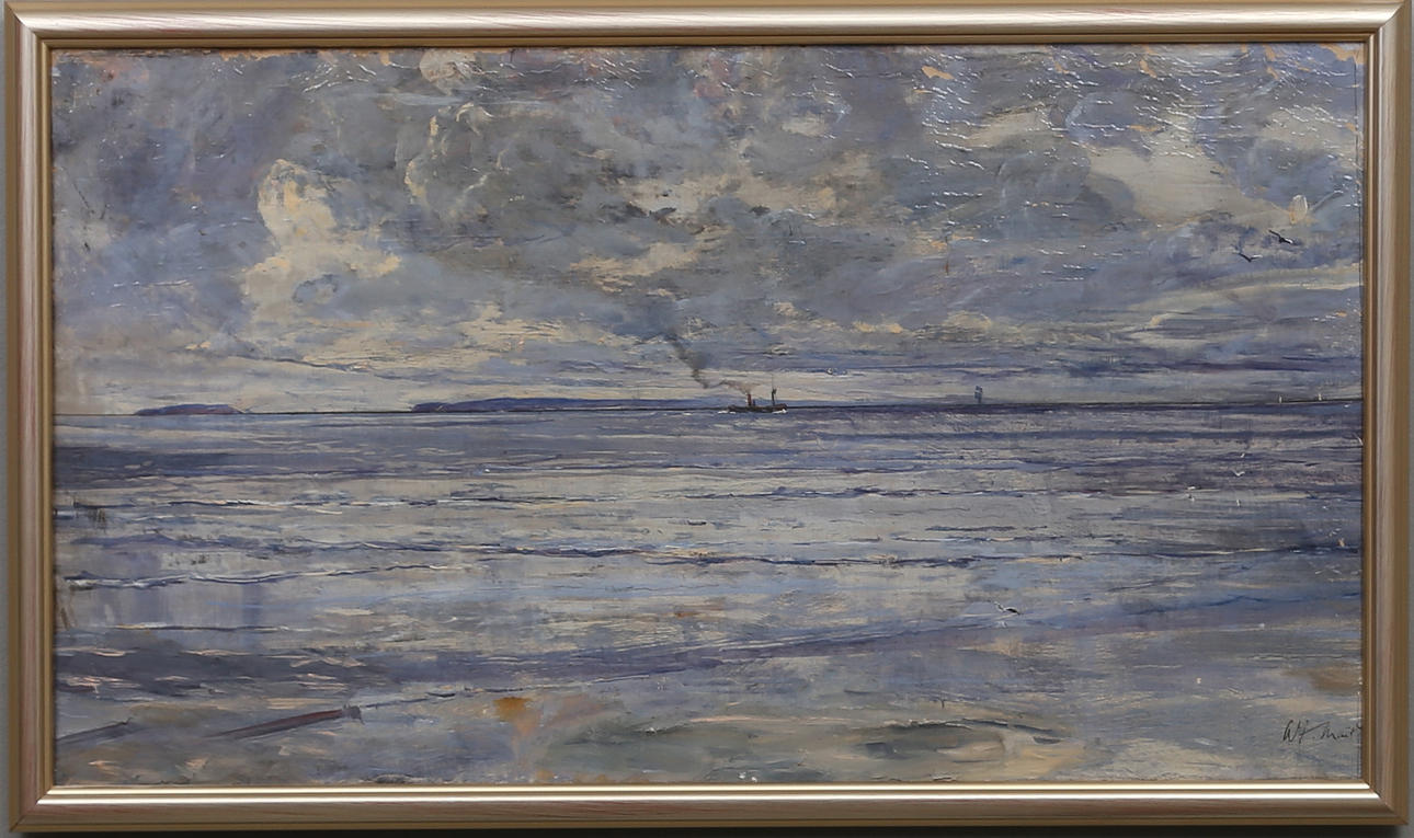 ALEXANDER FULLER MAITLAND. Olja på duk, signerad.