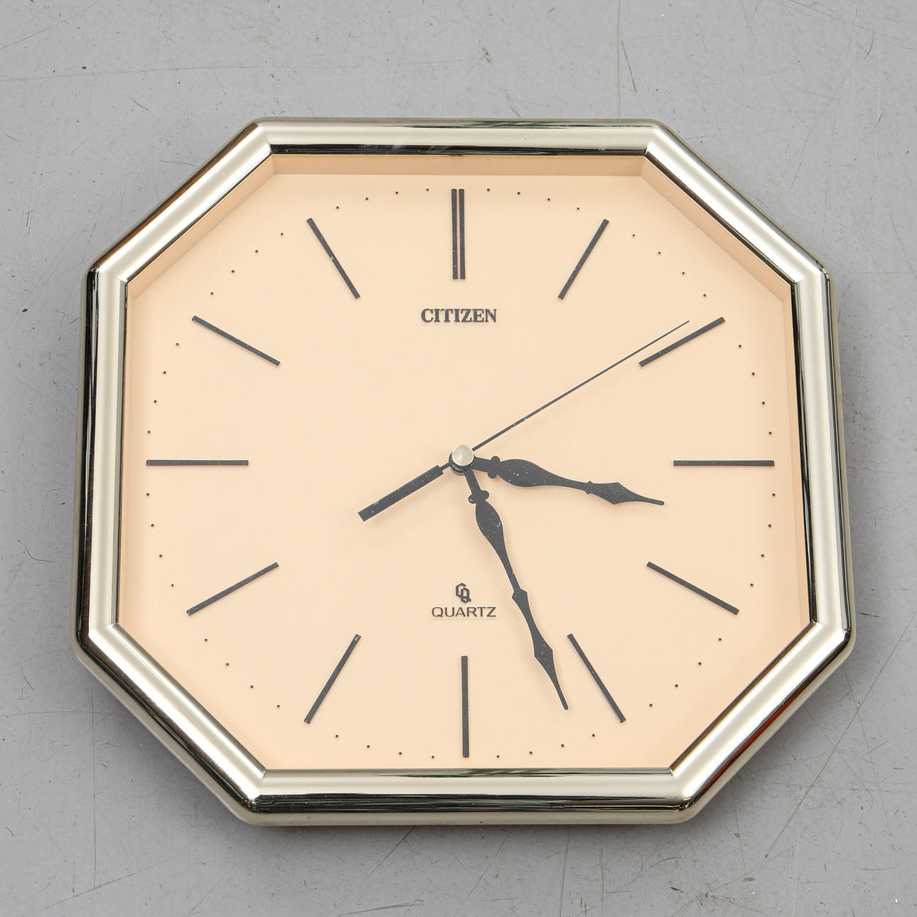 WALL CLOCK, CITIZEN, Quartz 1980s/90s.