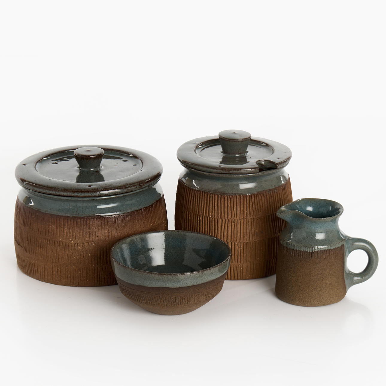 SIGNE PERSSON-MELIN. Tea set, 24 pieces, own studio, stamped