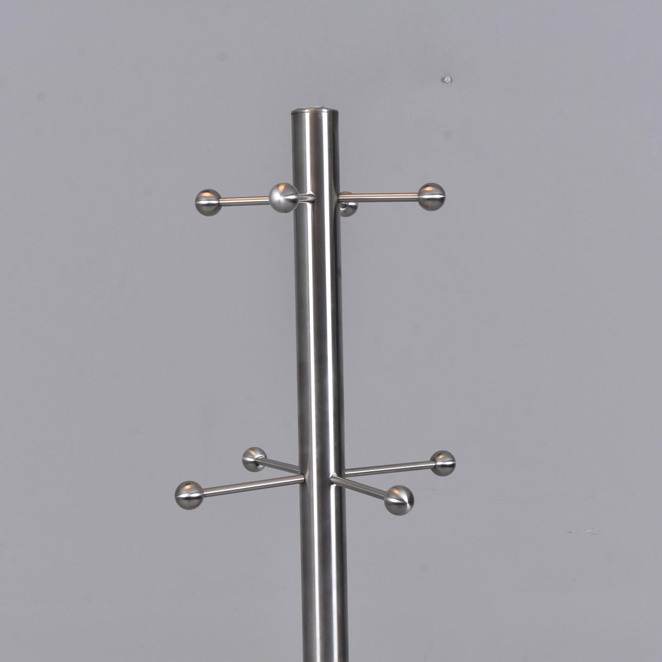 CLOTHES HANGER, white metal, modern production.