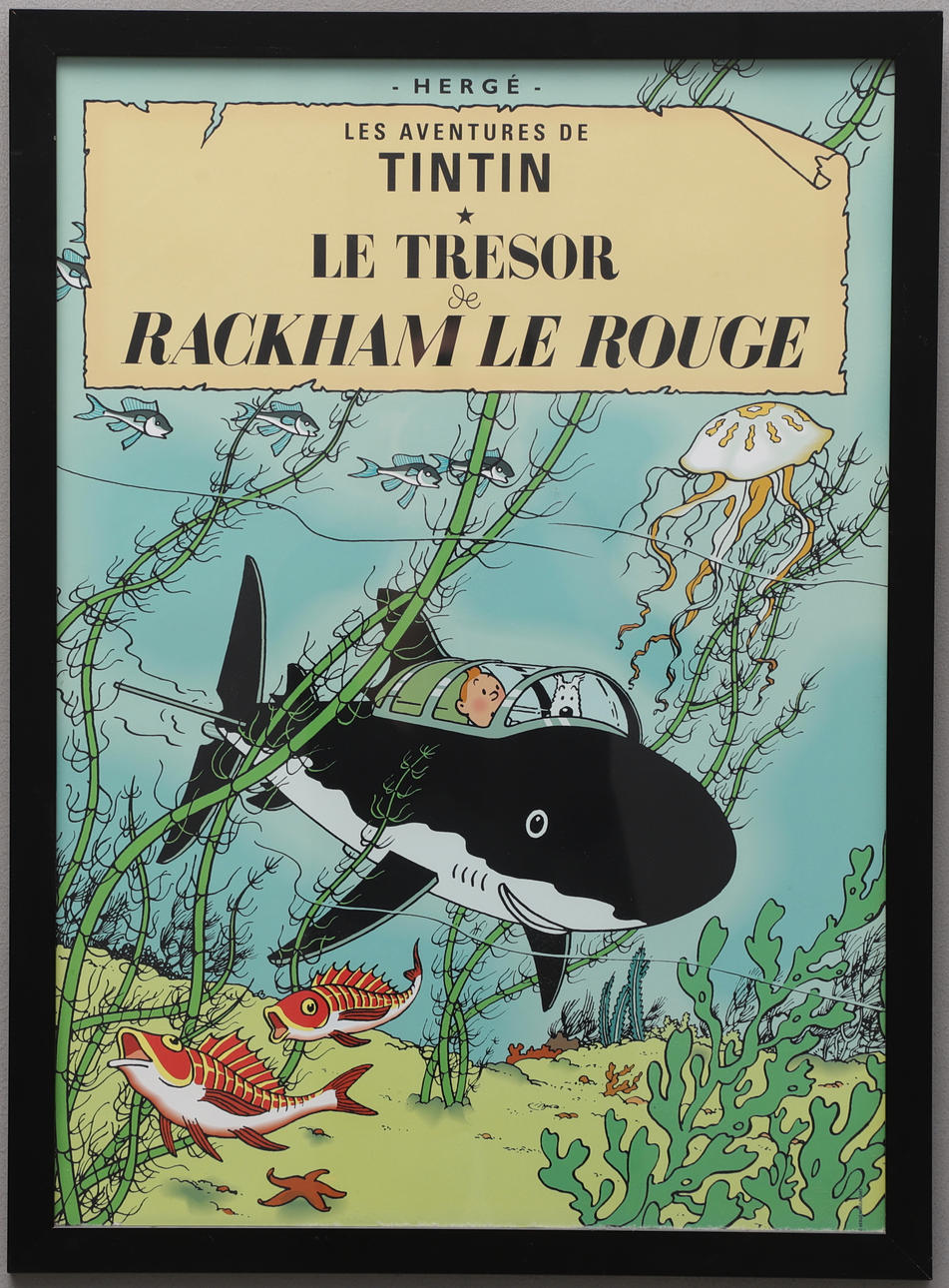 TINTIN, a 19th/21st century poster. Collectables - Other collectables ...