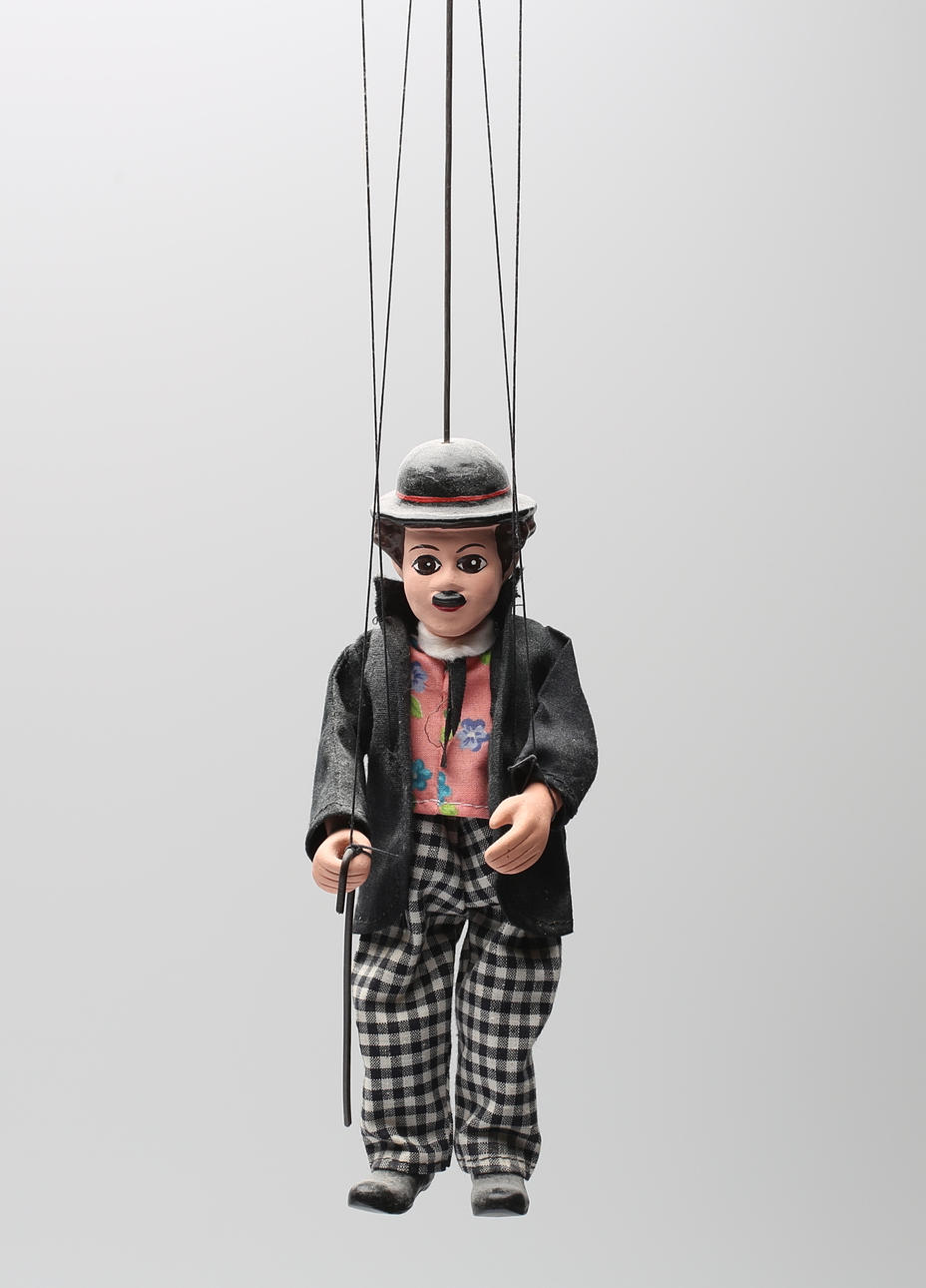 MARIONETTDOCKA, Charlie Chaplin, 1900-tal.