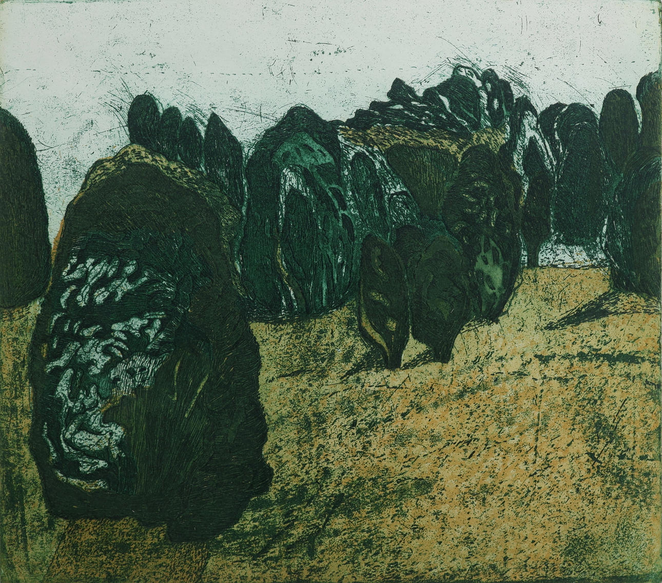 RUTH GOLDMANN-GROSIN. “JUNIPER”.