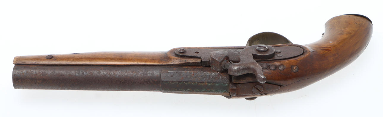SLAG LOCK PISTOL, 19th century. Weapons & Militaria - Guns & Rifles ...