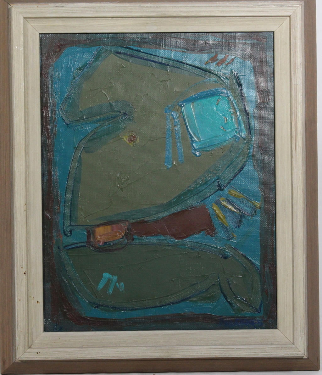 JOSÉ MORALES. olja på duk.