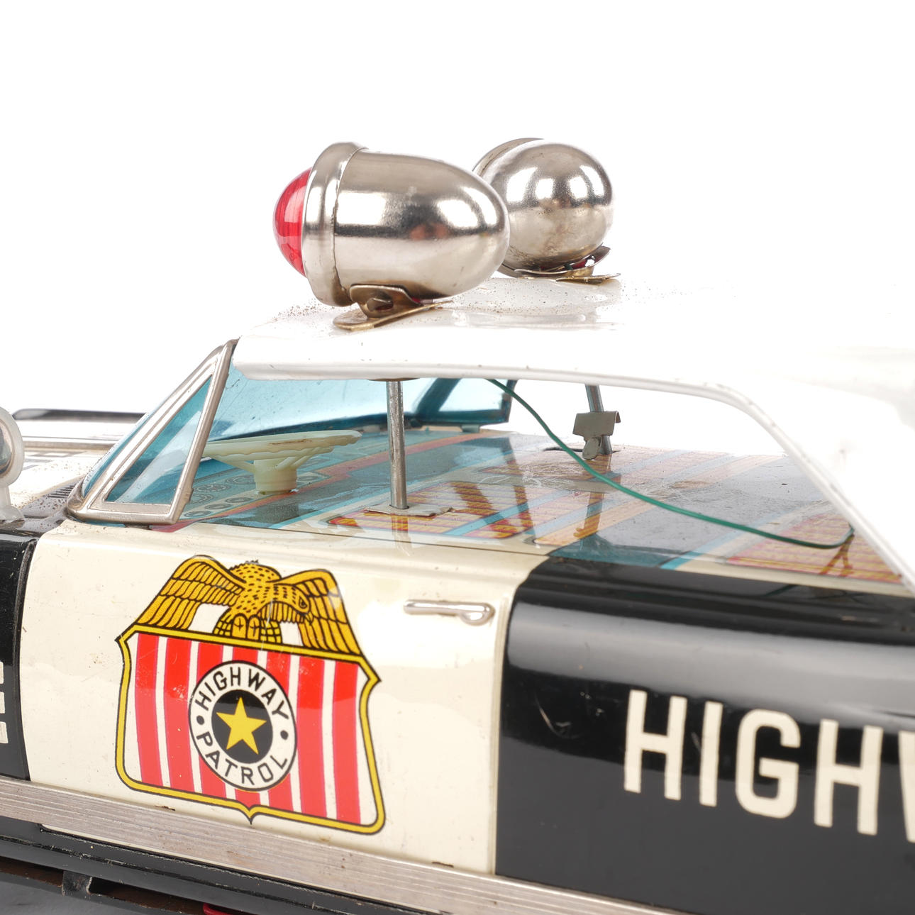 ICHIKO. Police car “Highway Patrol”, Buick, sheet metal, battery