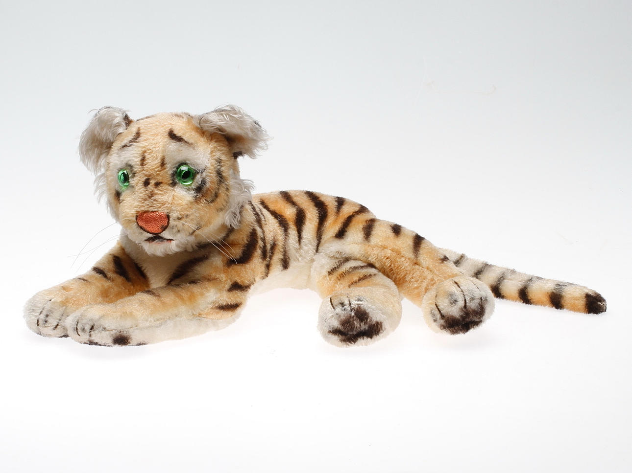 STEIFF, tiger, omkring 1900-talets mitt.