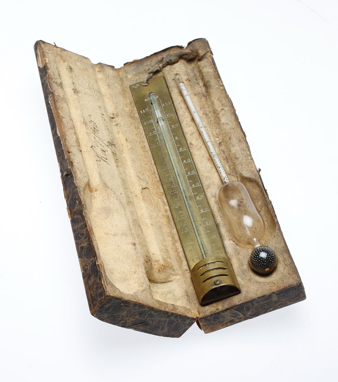 SPRITPROVARE och TERMOMETER, 1700/1800-tal.