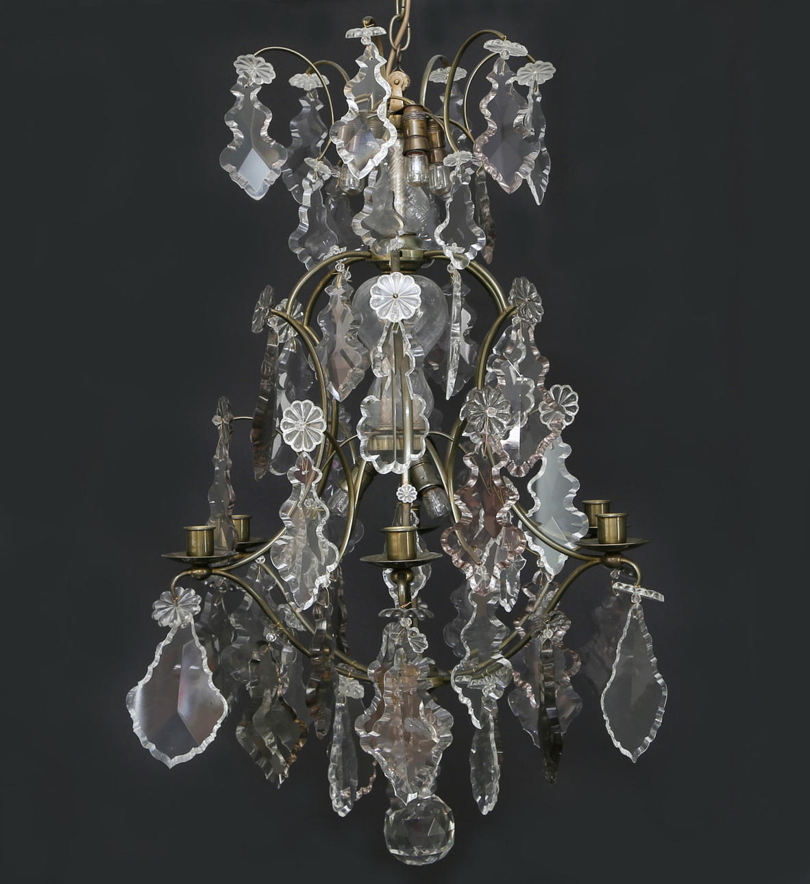 LJUSKRONA, barockstil, 1900-talets mitt.