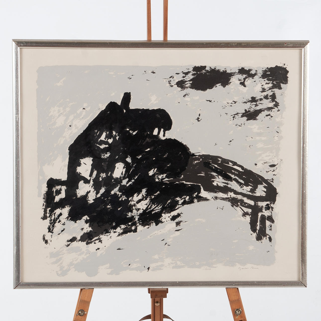 GUSTAV ARNE. Lithograph, signed and numbered 1/200.