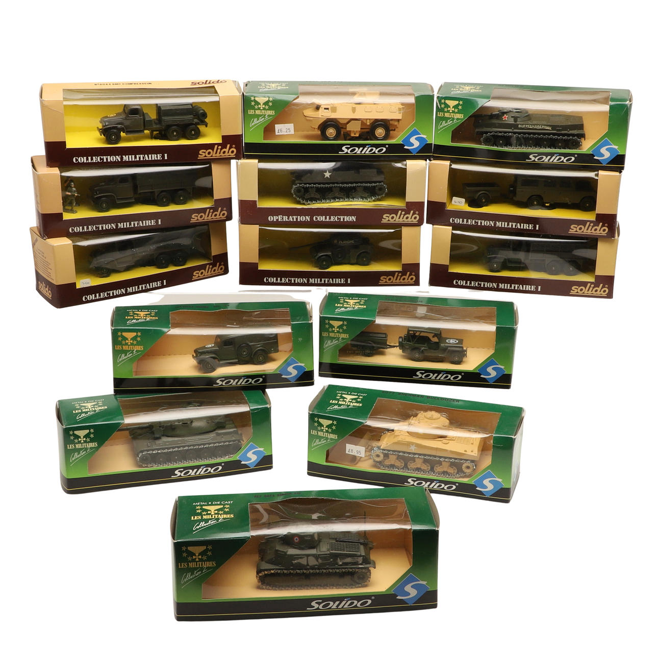 TANQUES EN CAJA SÓLIDA Y MODELOS MILITARES.