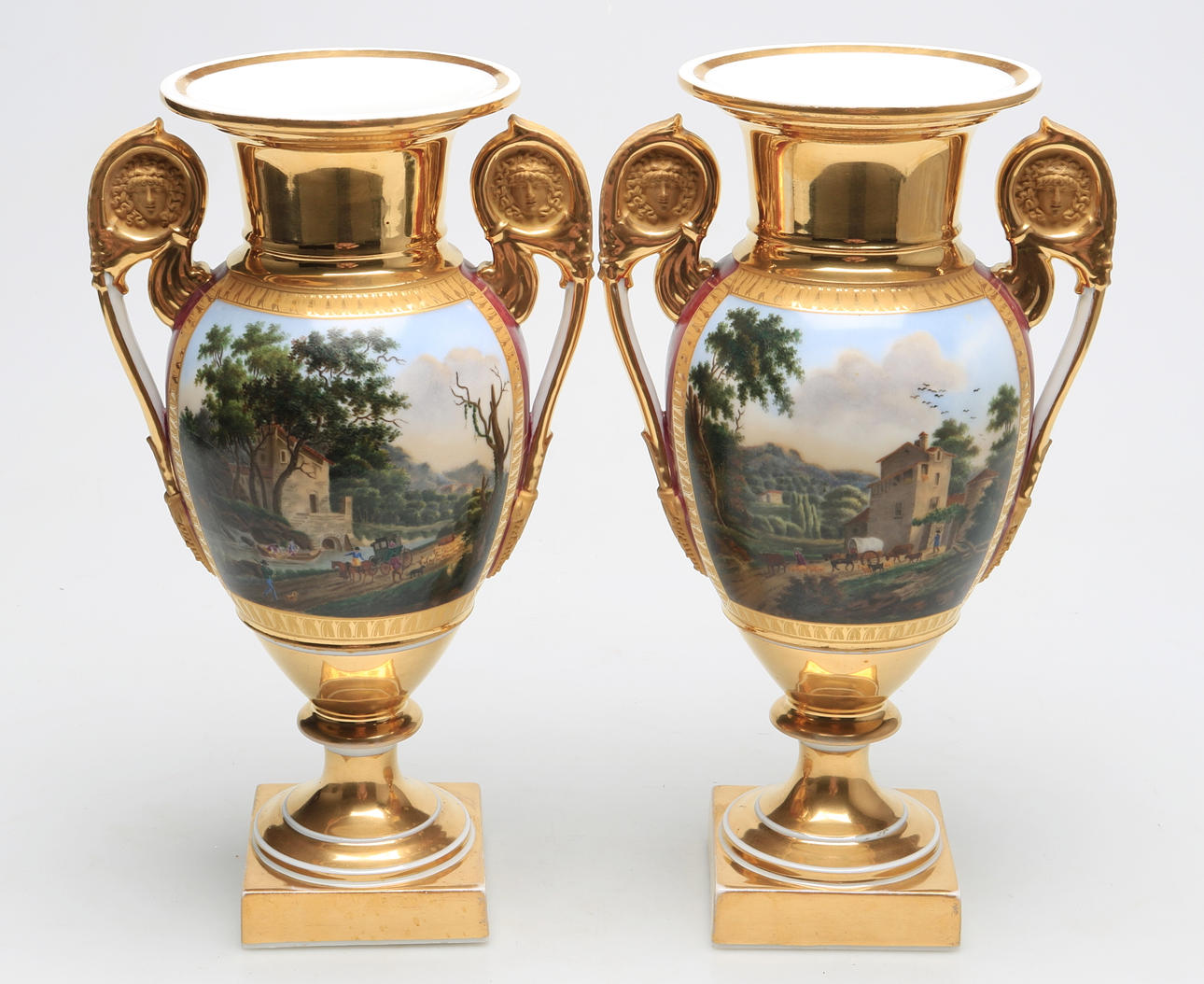 PRAKTURNOR, 1 par, empire, Frankrike, tidigt 1800-tal.