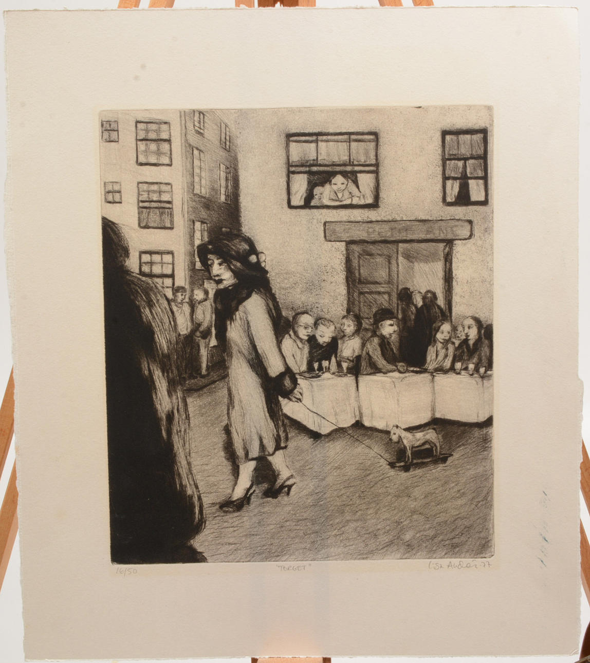 LISA ANDÉN. Square. Etching.