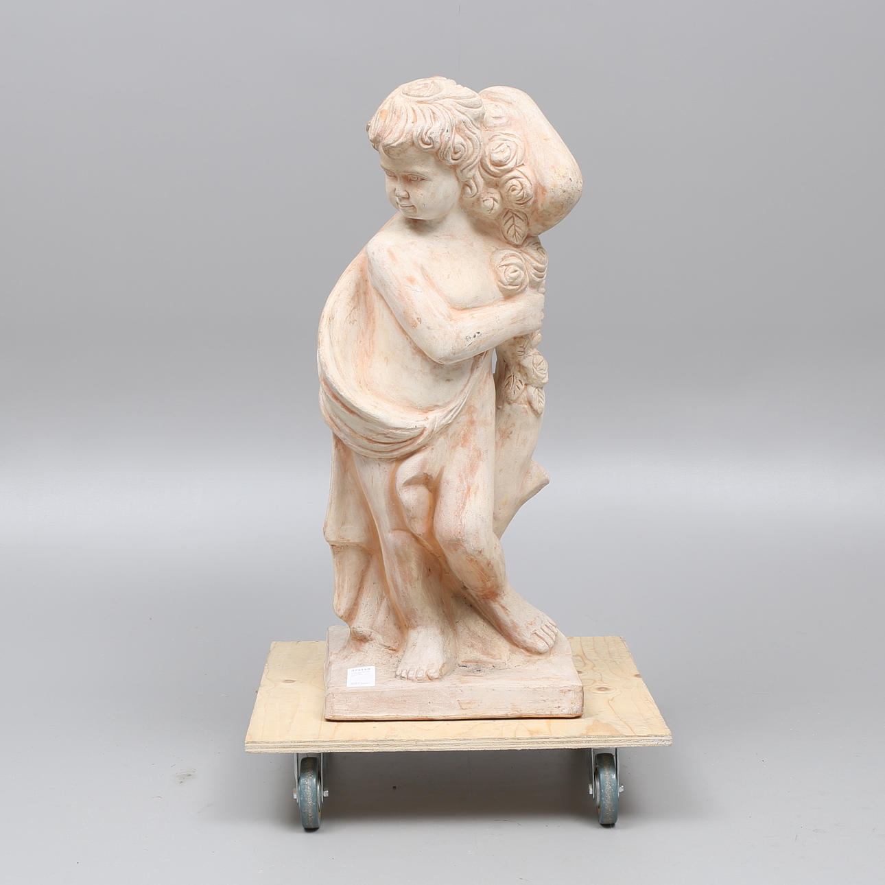 TRÄDGÅRDSSKULPTUR, terrakotta, 1900-tal.