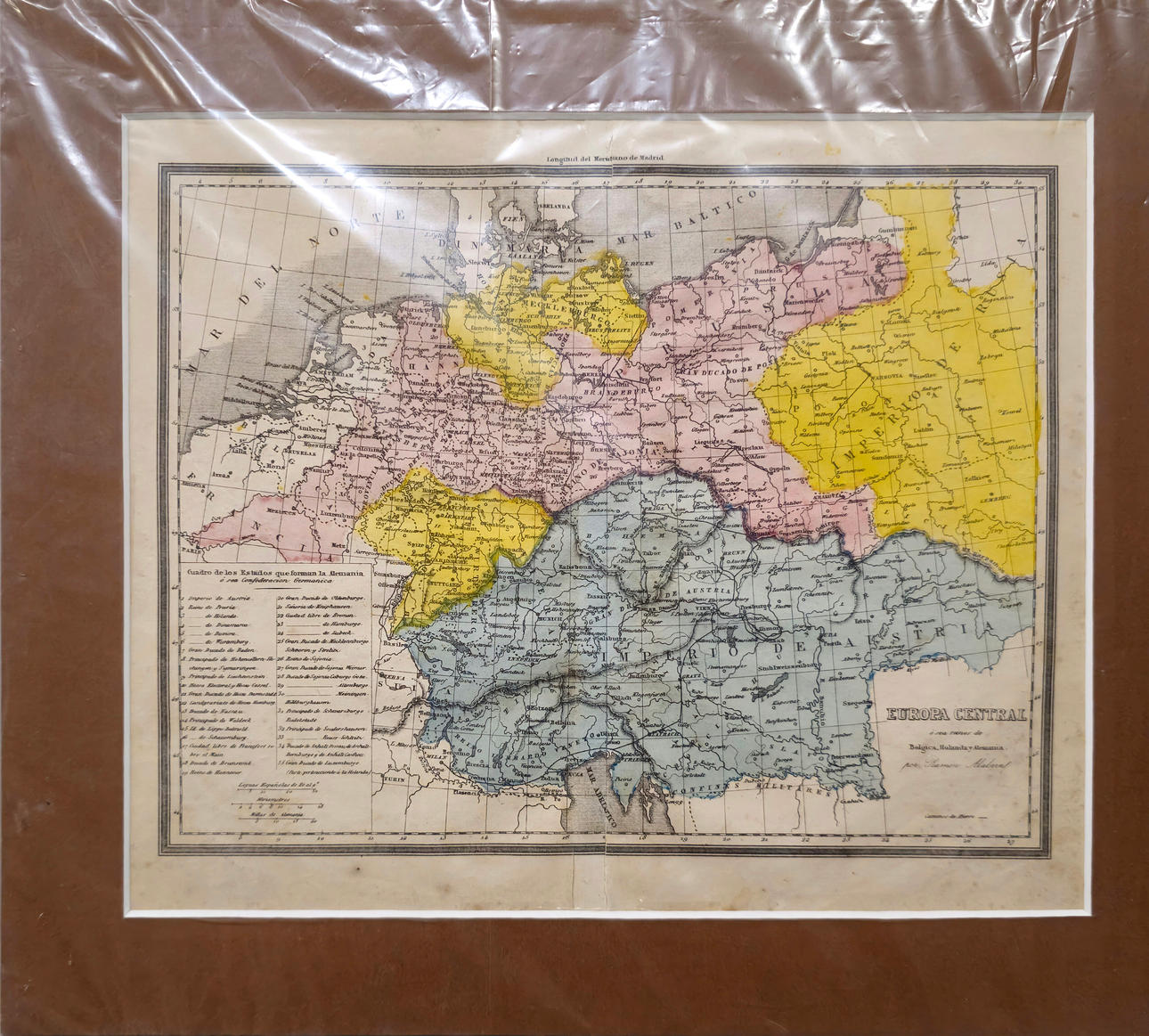 KARTA ÖVER CENTRALEUROPA.