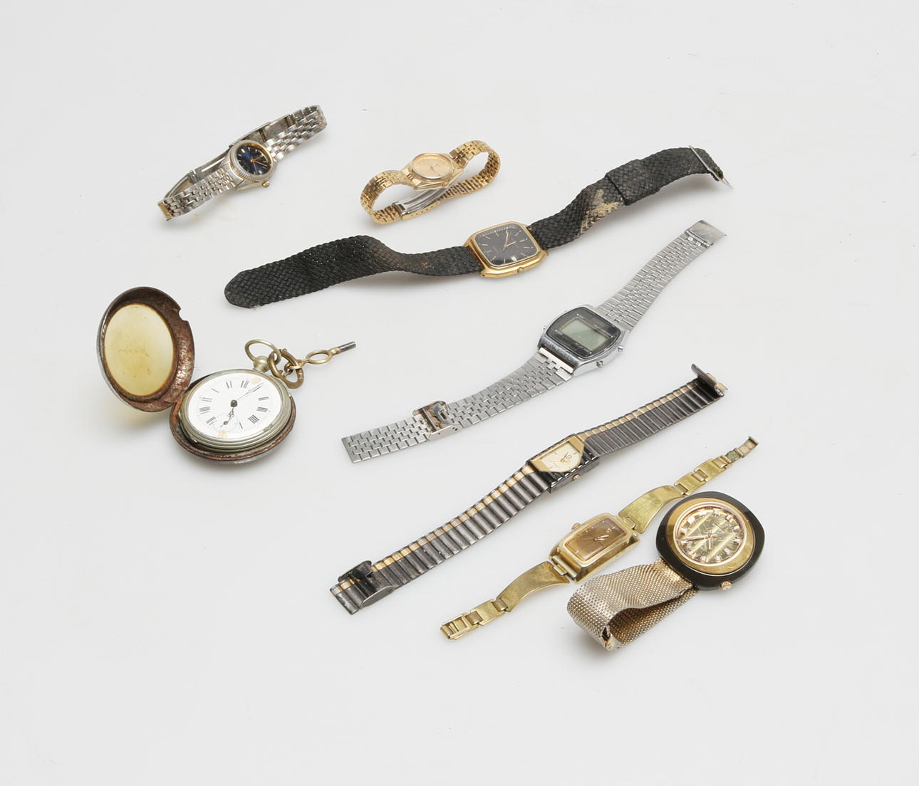 SAMLING ARMBANDSUR samt FICKUR.