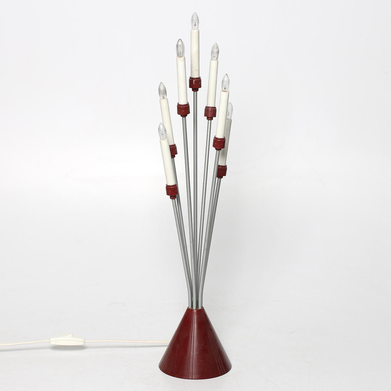 BORDSLAMPA / ADVENTSLJUSSTAKE, "Buketten", Luma, DS 54. 1950-tal.