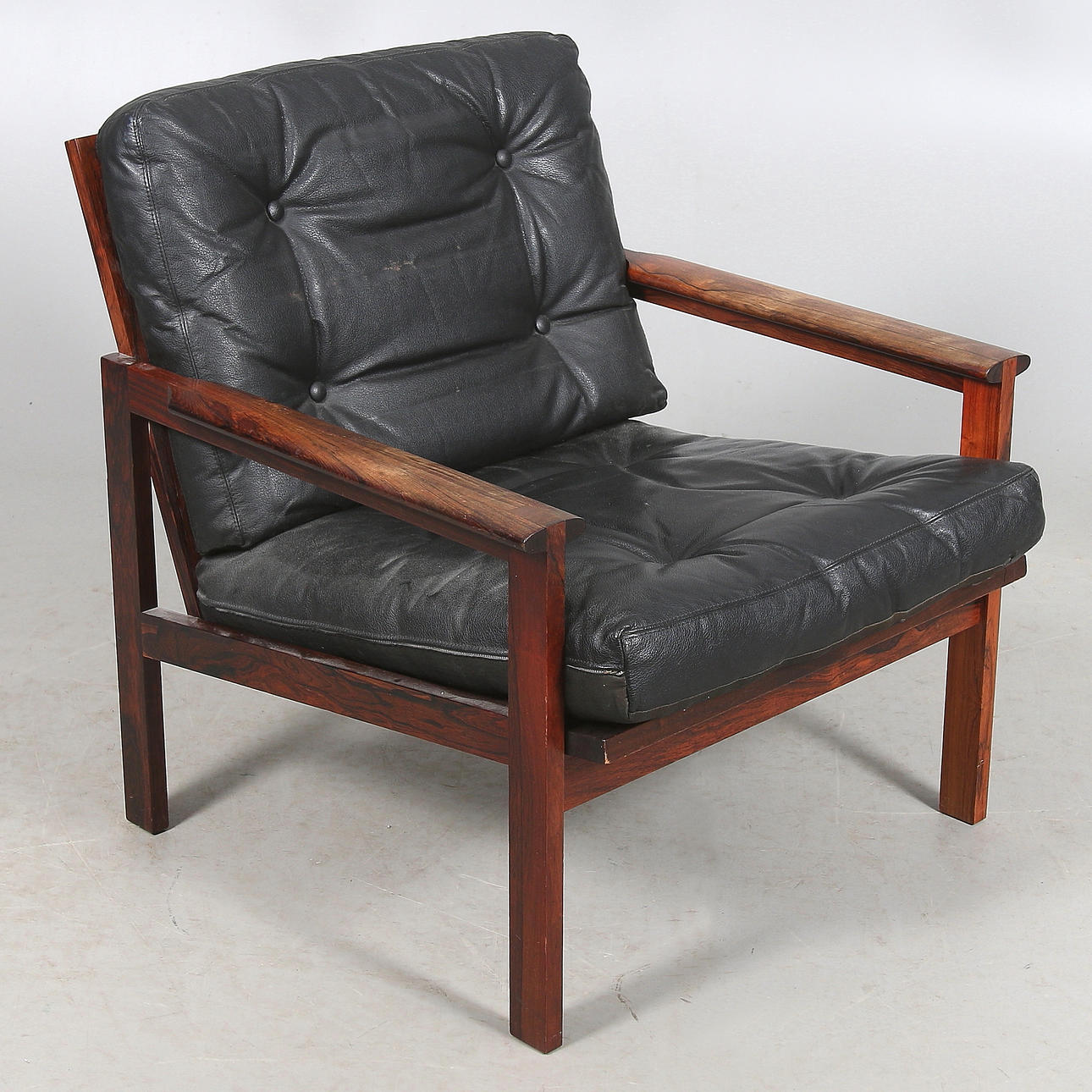 FÅTÖLJ, "Capella", Illum Wikkelsø, N Eilersen, 1900-talets andra hälft.