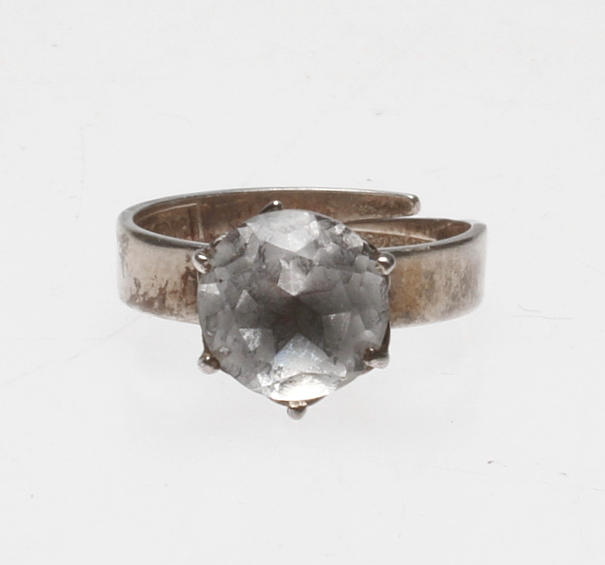RING, silver, Bengt Hallberg, Swedesign, 1974.