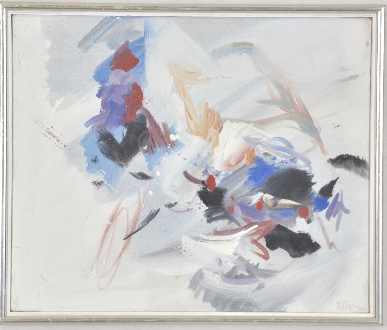 LARS SJÖGREN. OIL ON CANVAS.