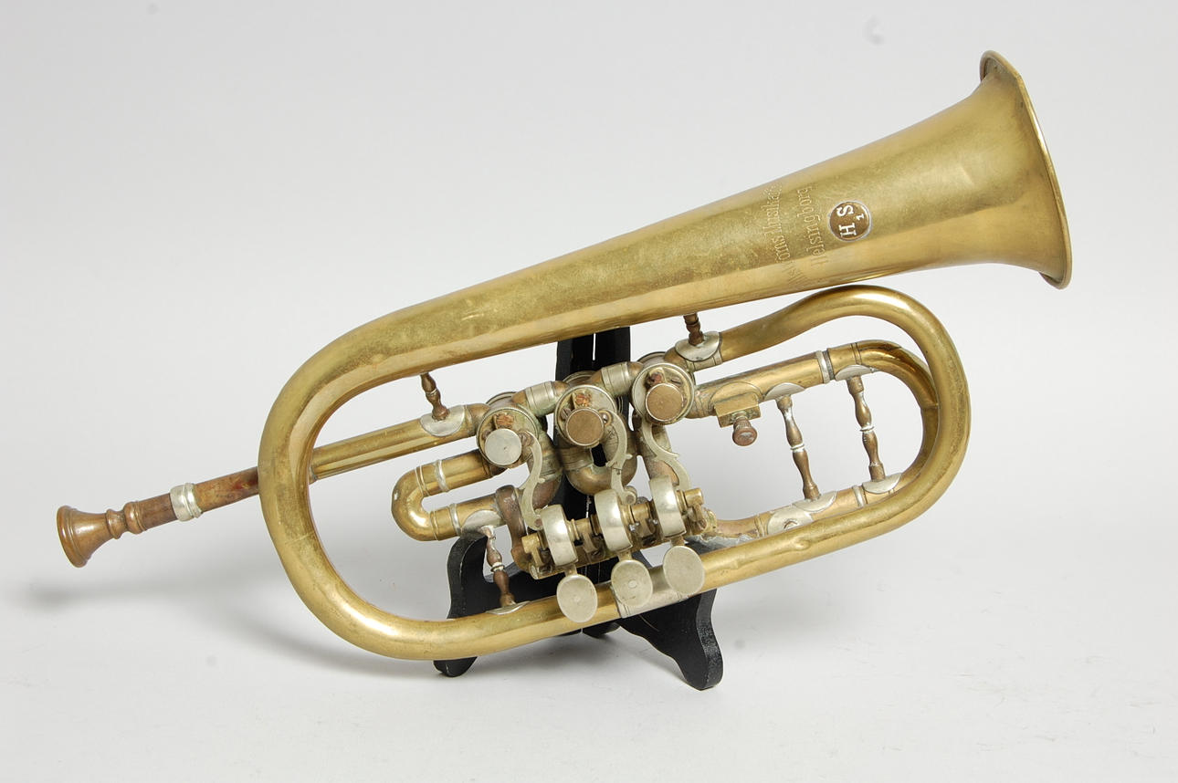 ESSKORNETT, märkt Hillströms musikaffär, Helsingborg,1900-talets början.