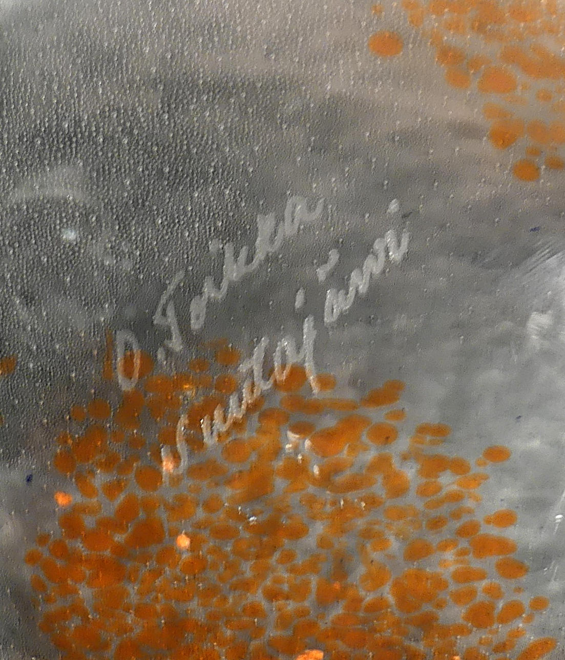 OIVA TOIKKA. bird, Napapiirin Lasi Finland, signed O. Toikka