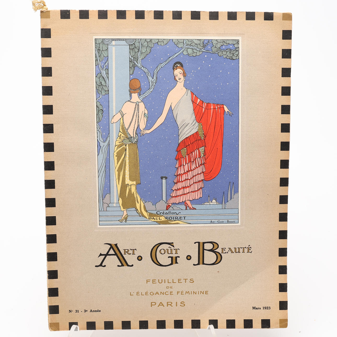 FASHION. EIGHT ISSUES OF THE ELEGANT AND ART DECO INSPIRED