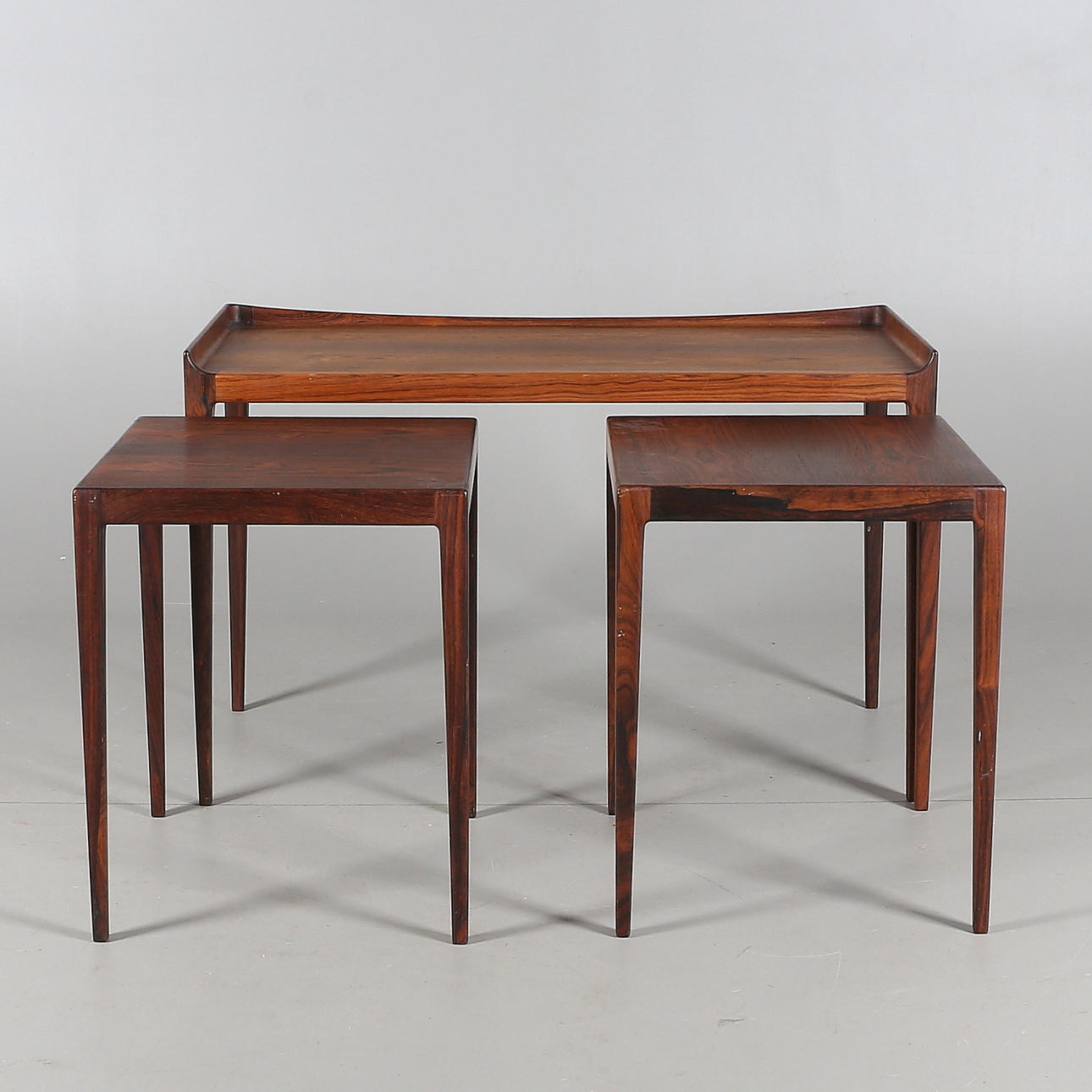 SATSBORD, 3 delar, trä, Kurt Østervig, Jason Furniture, Danmark, formgivna 1958.