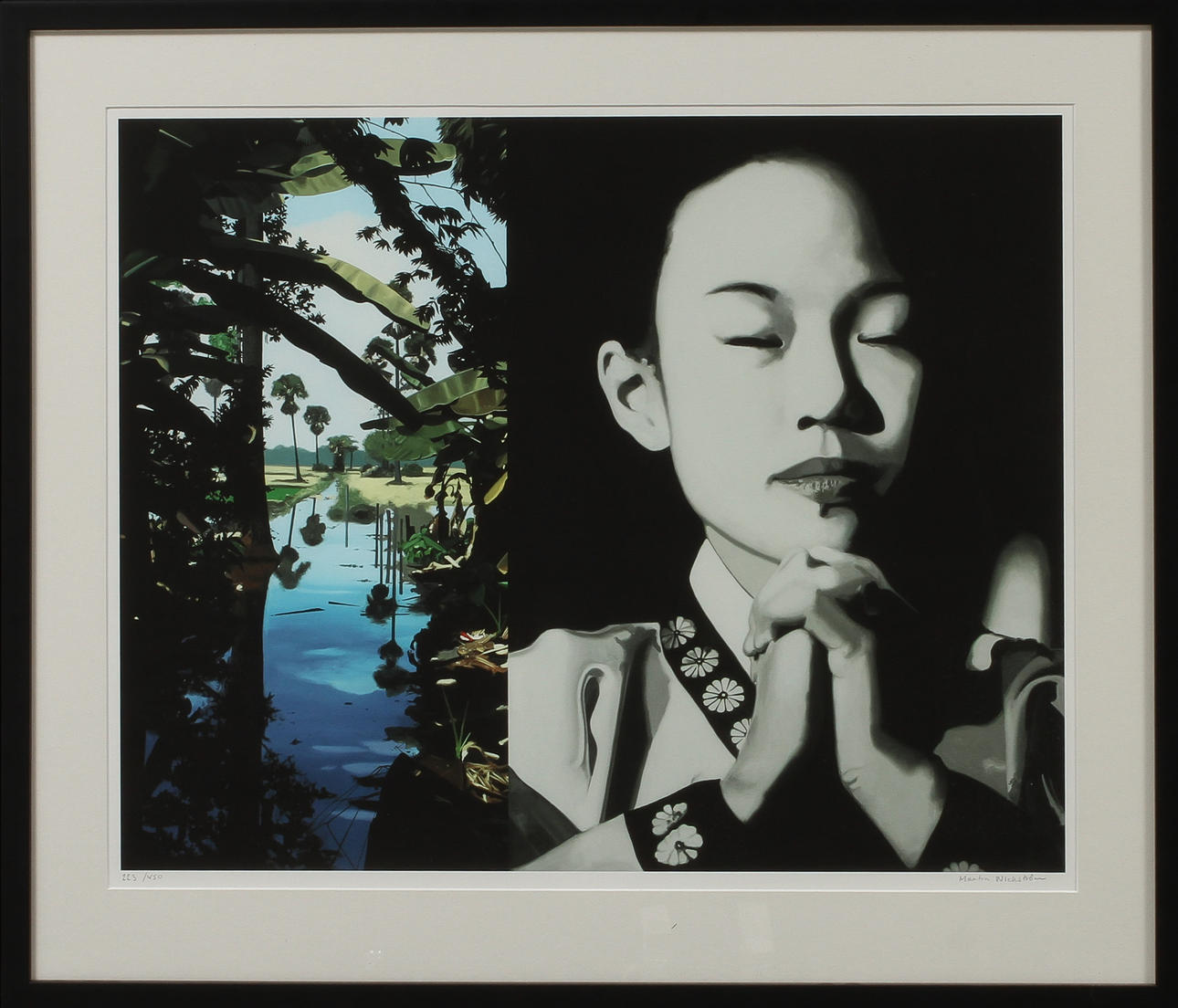 MARTIN WICKSTRÖM. "Bourani", inkjet print, signerad och numrerad 223/450.