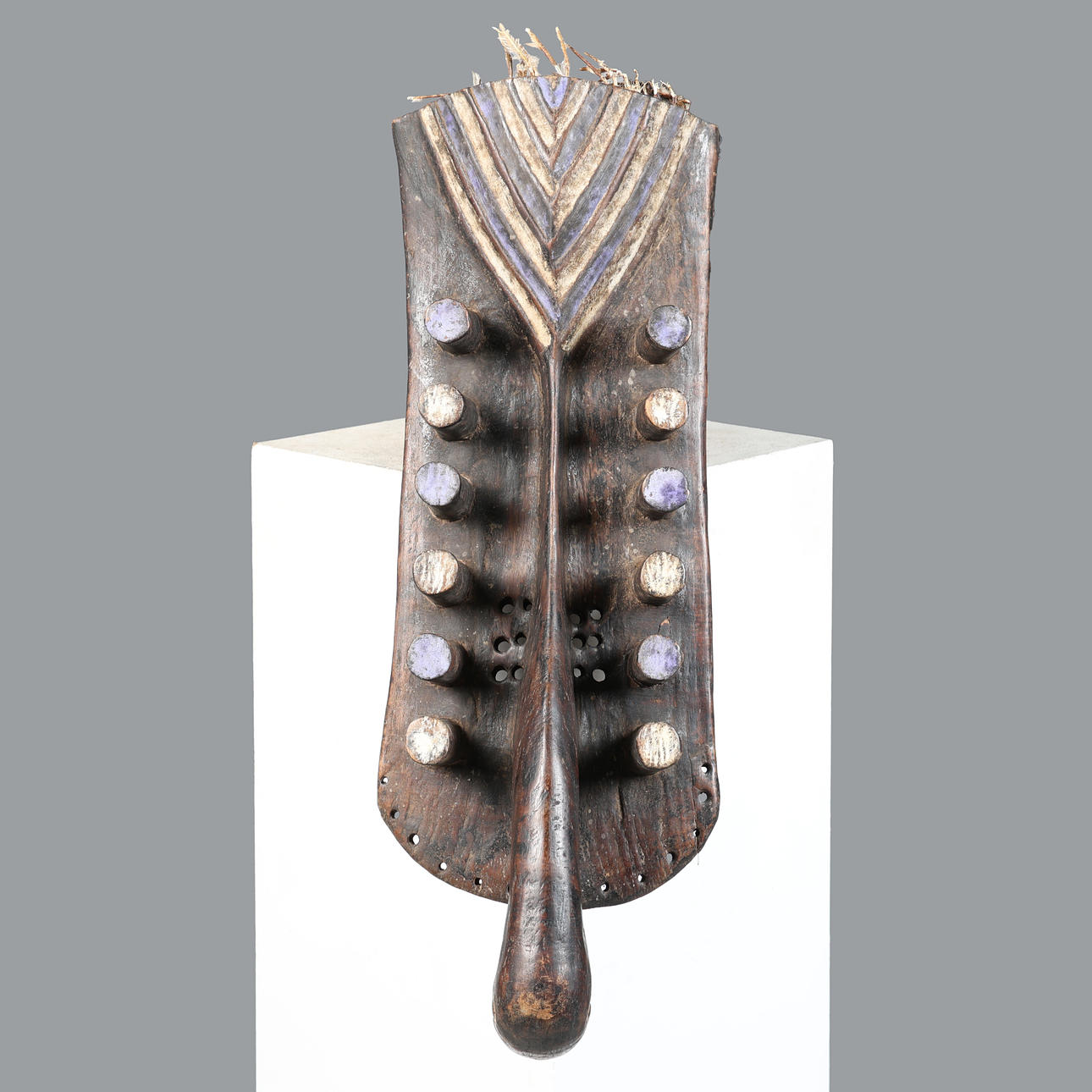 A GREBO KRU MASK, LIBERIA.
