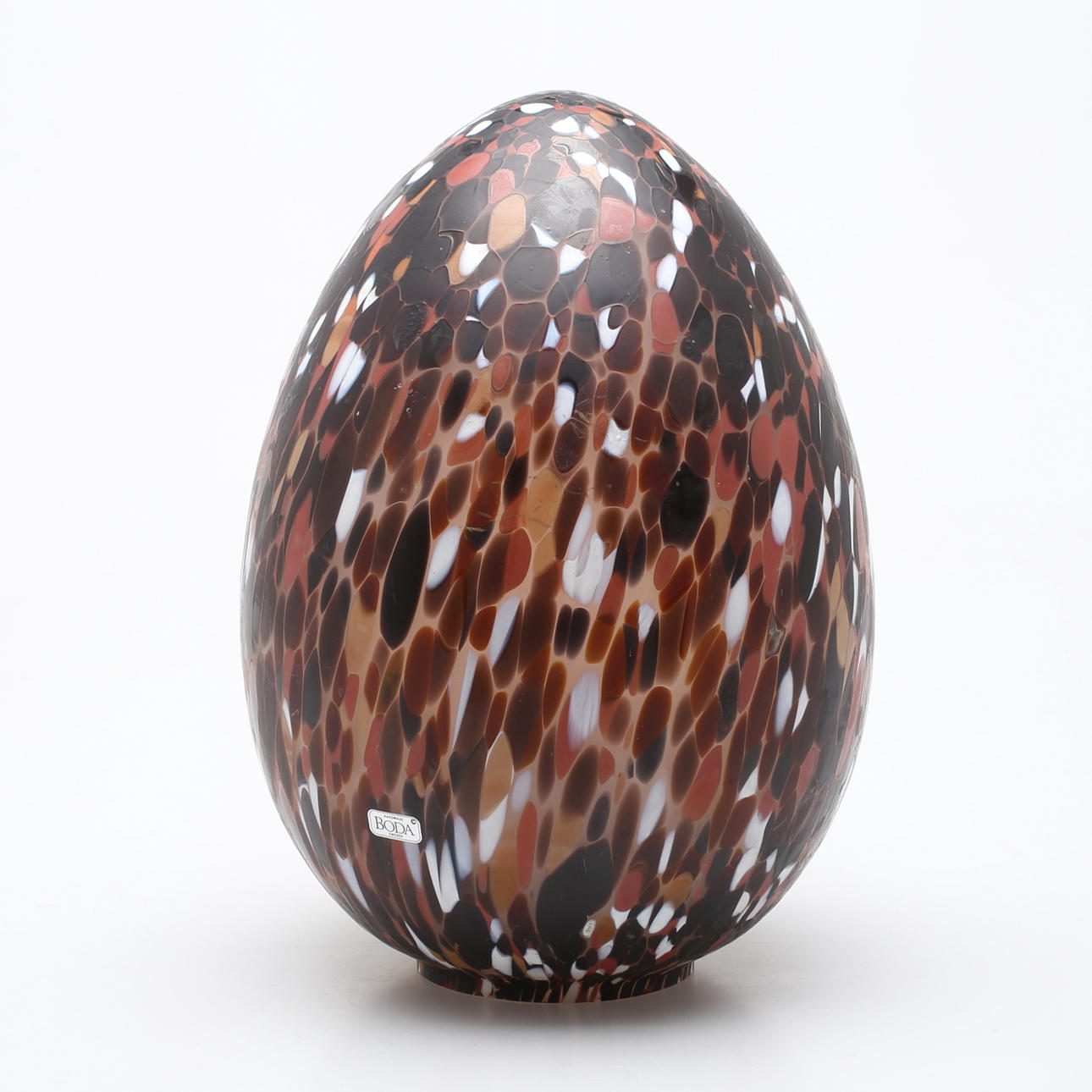 MONICA BACKSTRÖM. Bordslampa, glas, Boda, 1900-talets andra hälft.