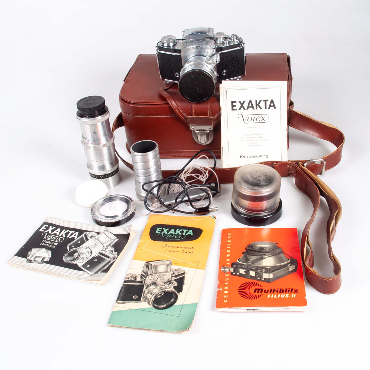 EXAKTA VAREX VX with lens package.