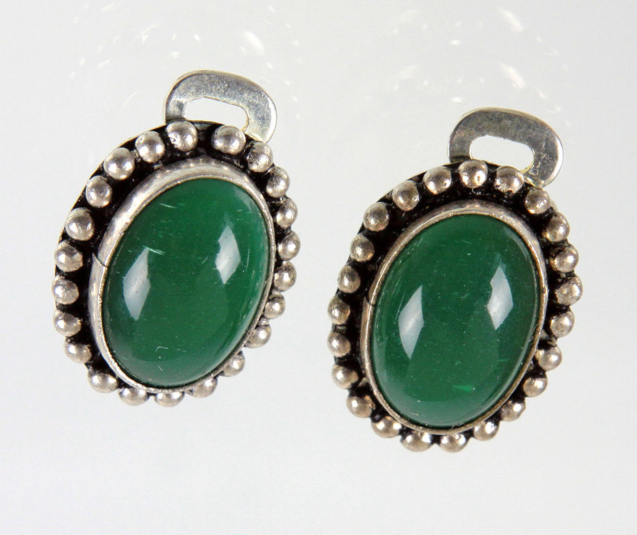 ÖRONKLÄMMOR, silver.