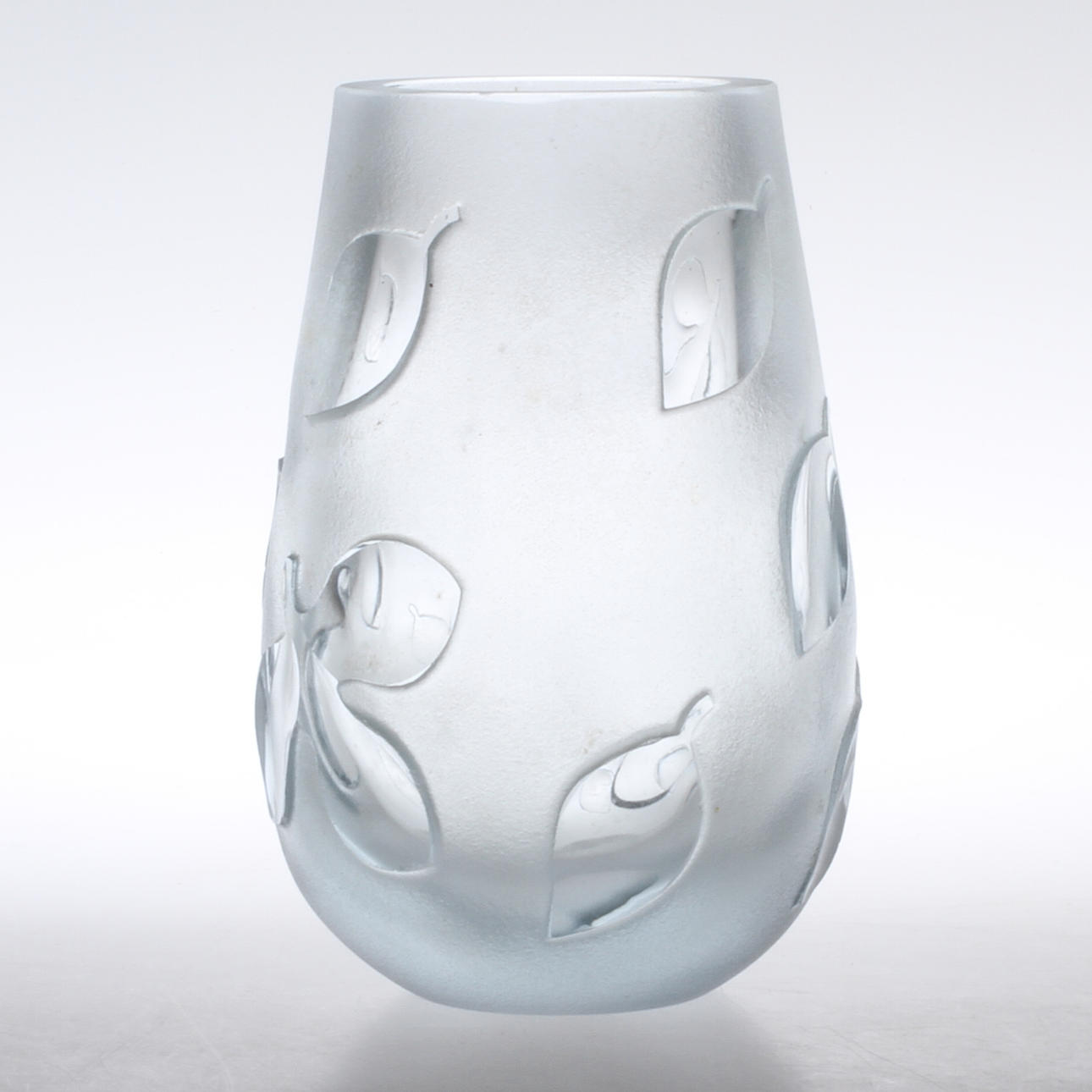 VAS, glas, "Florida", Sven Palmqvist, Orrefors, 1930/40-tal.