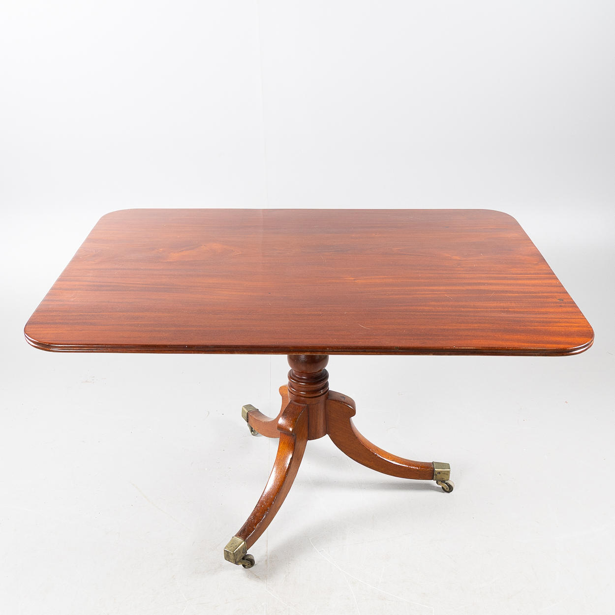 A folding table, England, 19th century.