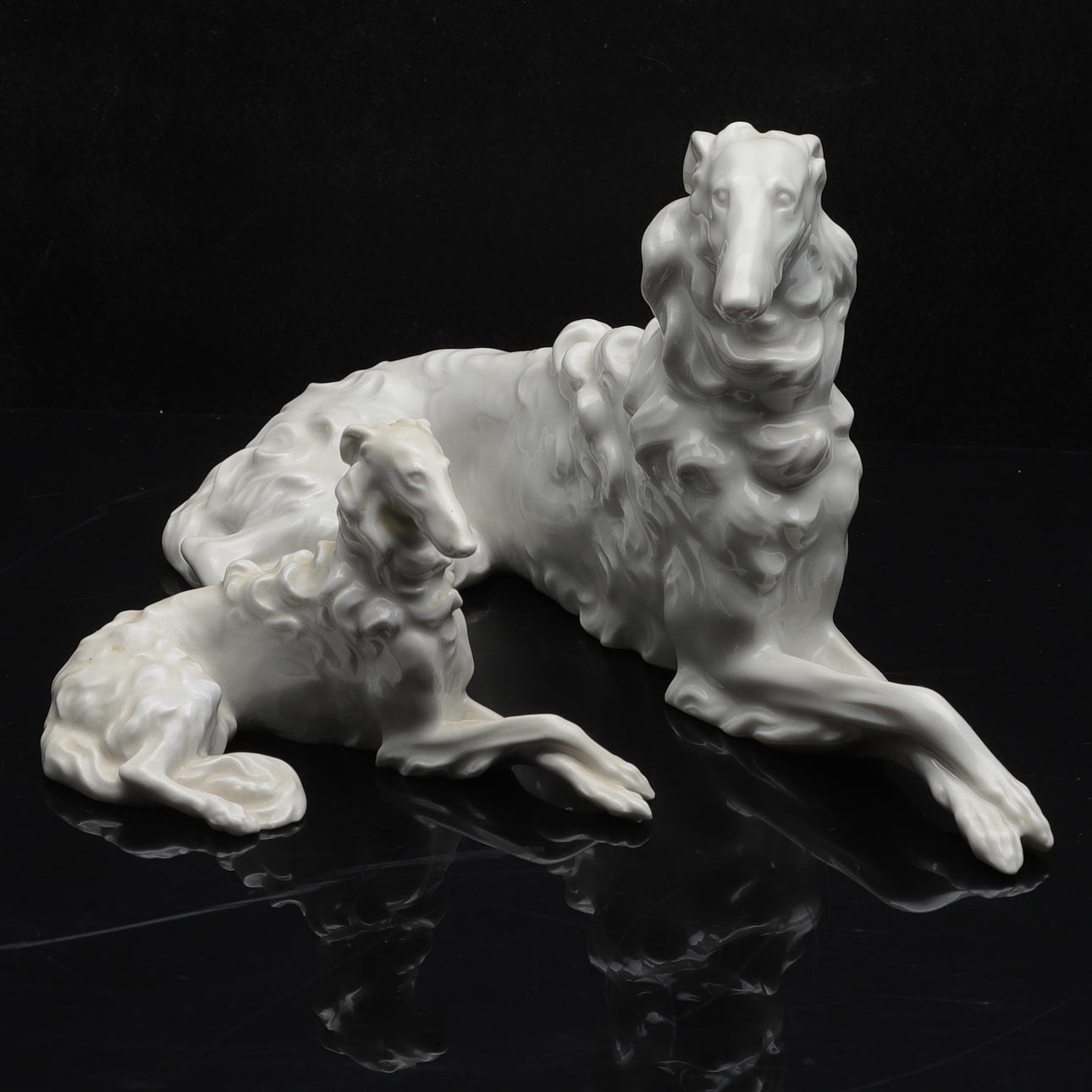 FIGURIN, 2st, porslin, Augarten Wien, 1900-talets första hälft. Keramik ...