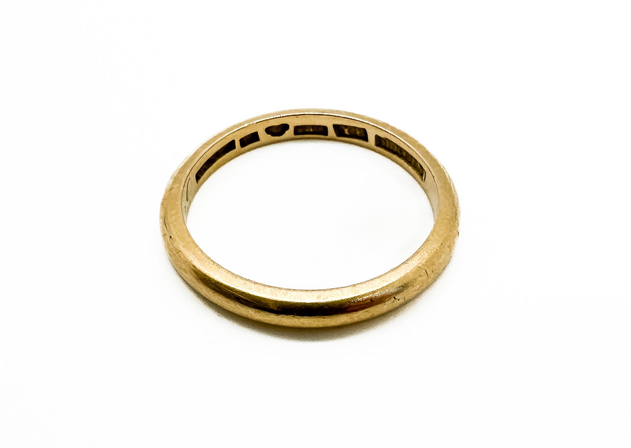 A RING, 18k gold, 1949.