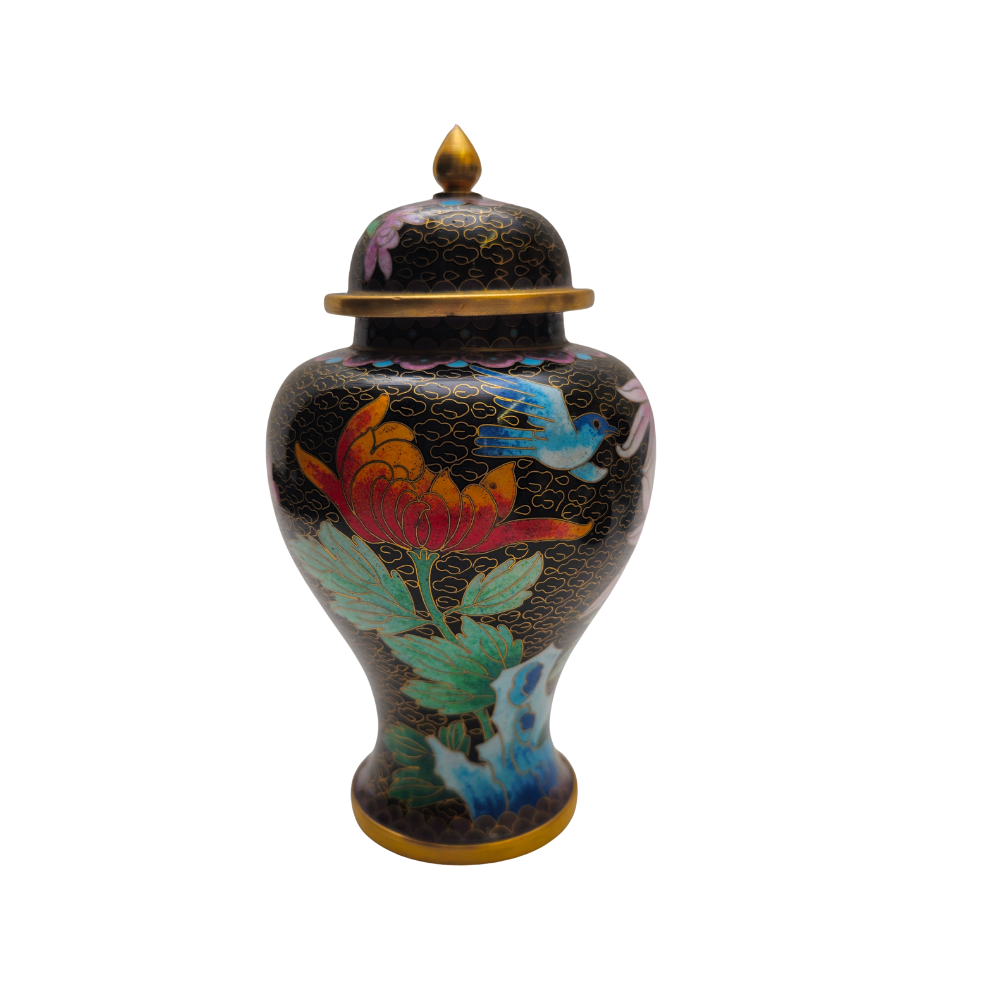 ORIENTALISK TIBOR I CLOISONNE.