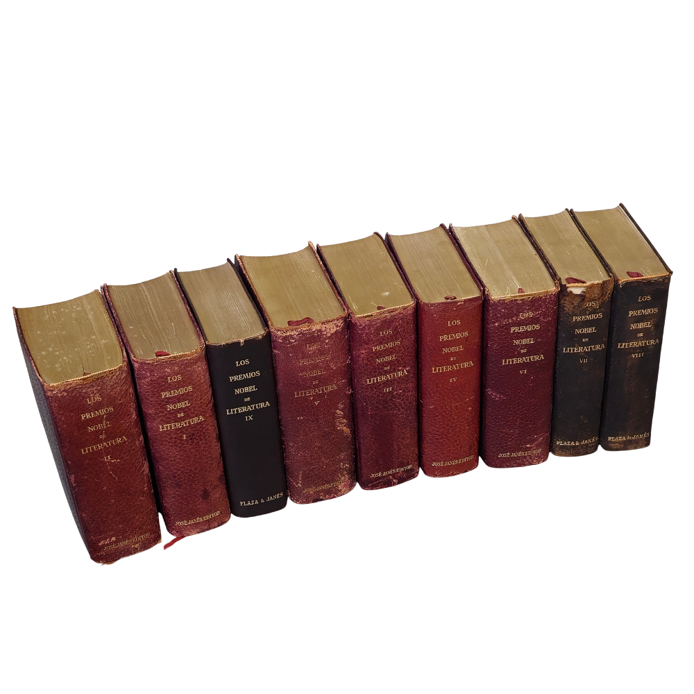 COLLECTION OF 9 NOBEL BOOKS. Books, Maps & Manuscripts - Books - Auctionet