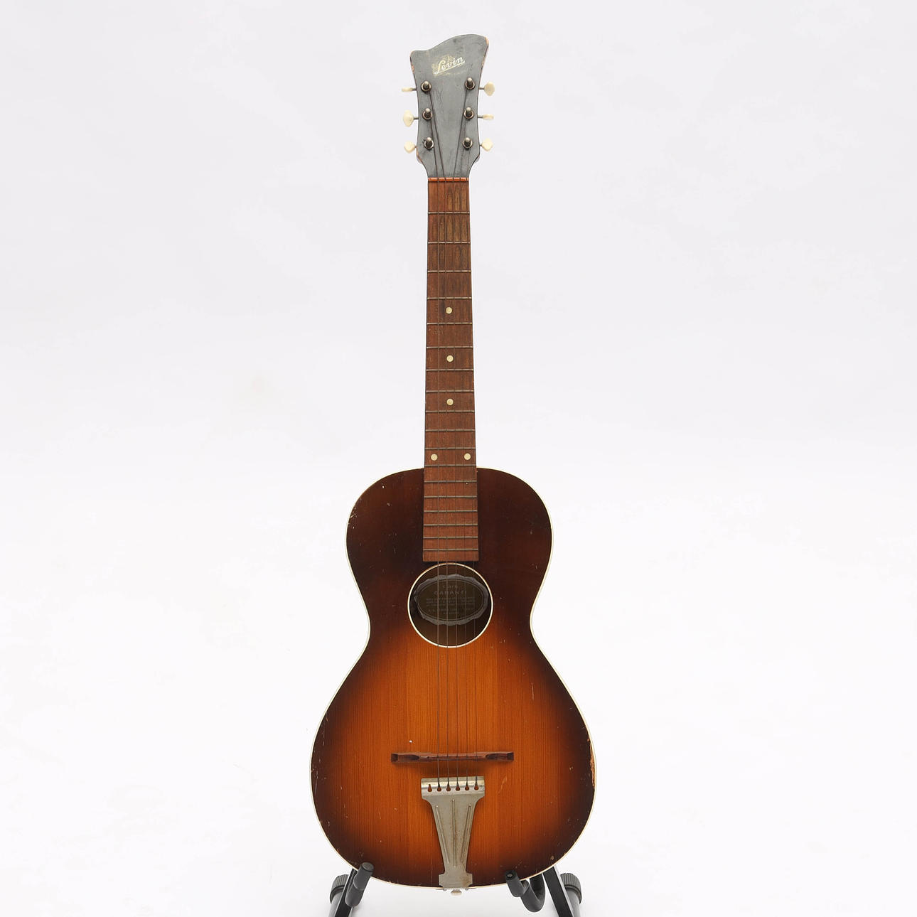 HERMAN CARLSON LEVIN, acoustic guitar, serial number 243302, Gothenburg ...