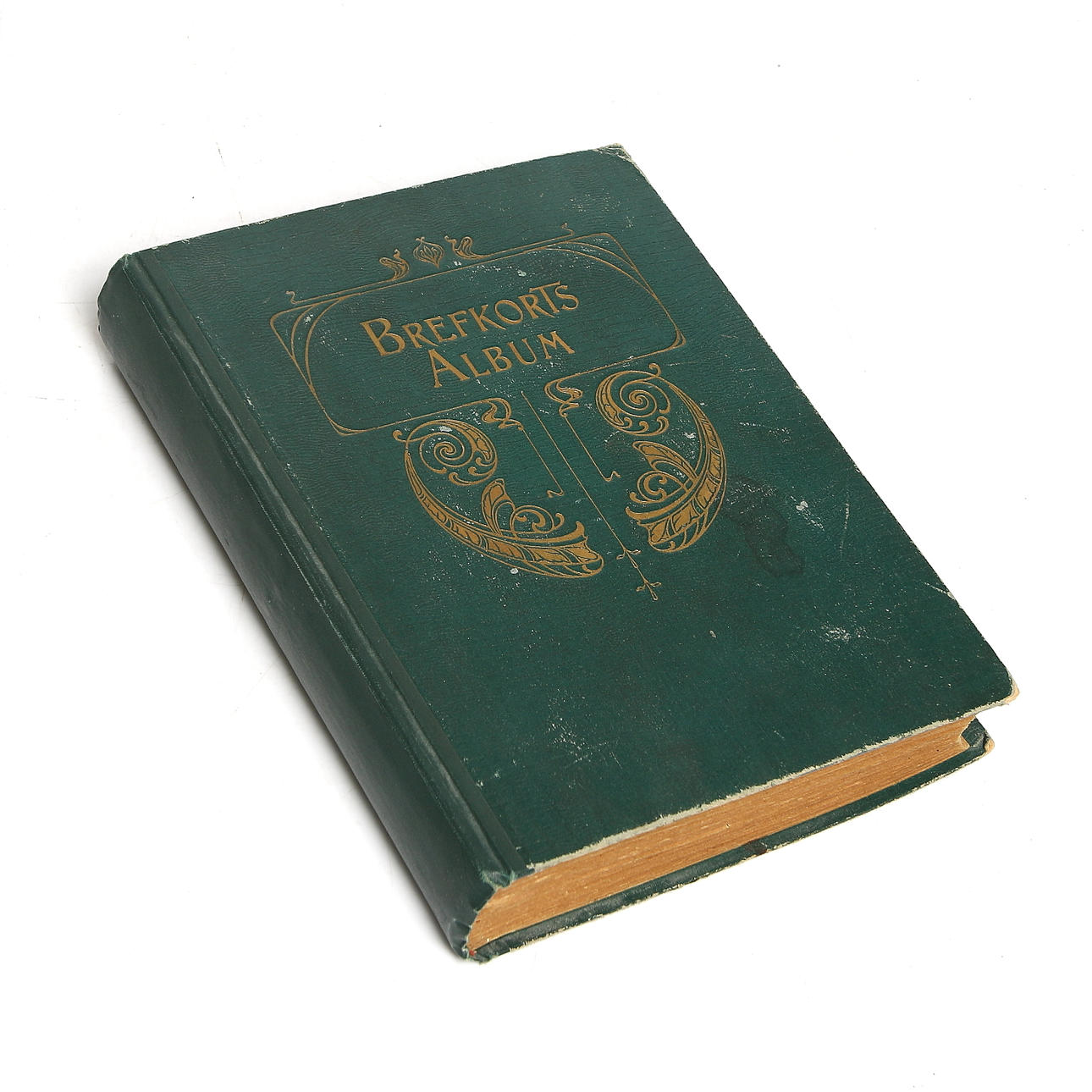 BREFKORTSALBUM med BREFKORT, 1900-talets första hälft.