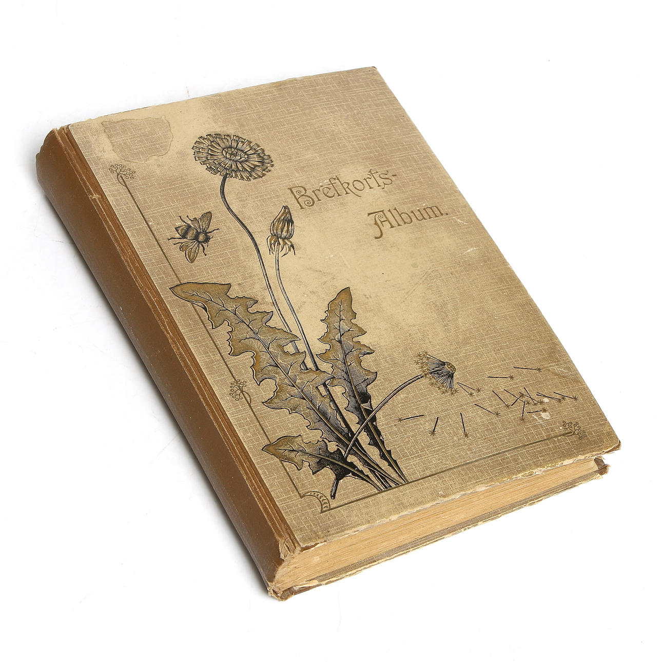 BREFKORTSALBUM med BREFKORT, 1900-talets första hälft.