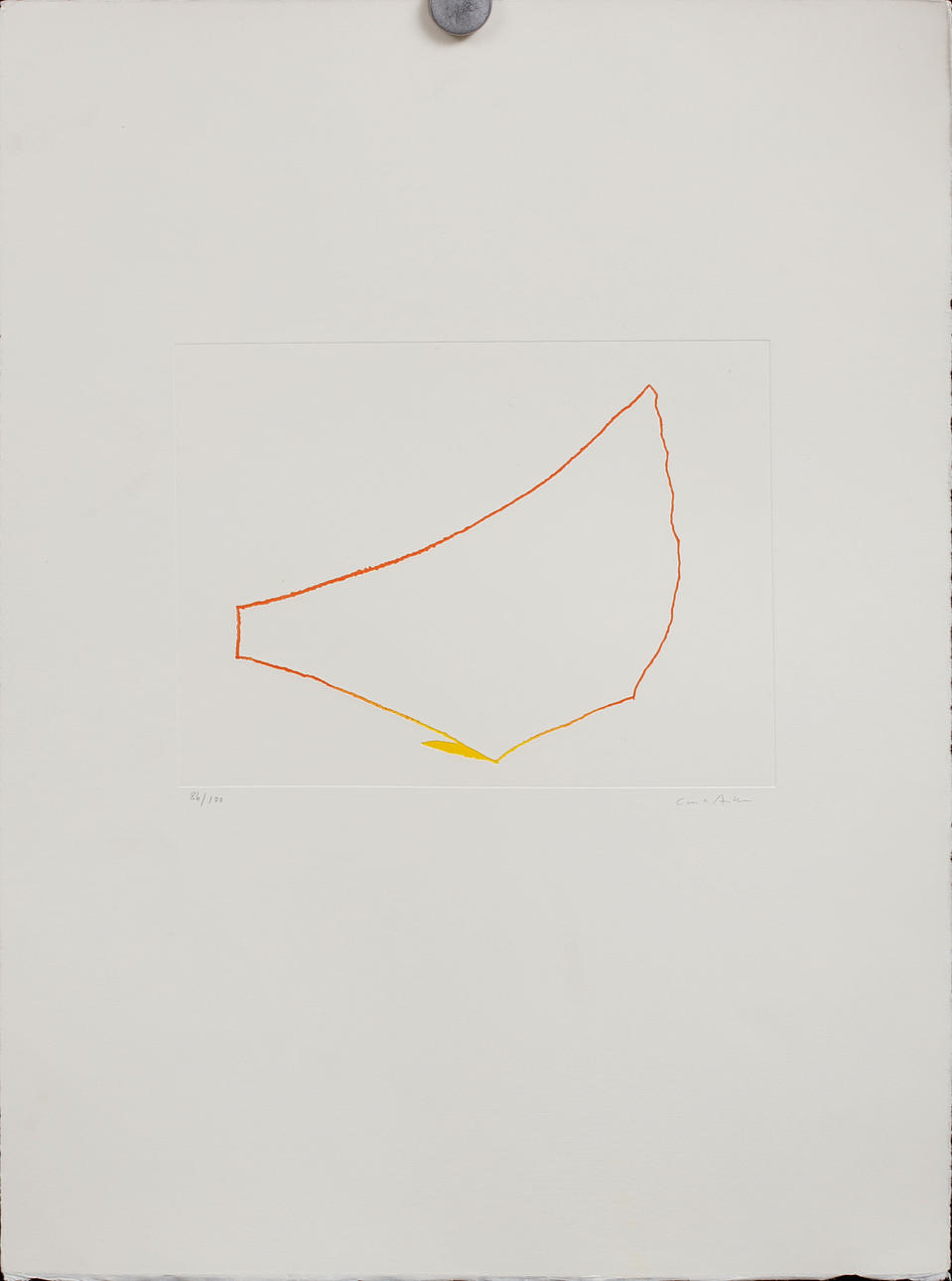CURT ASKER. Etchings, 2 pieces, signed and numbered 86/100.