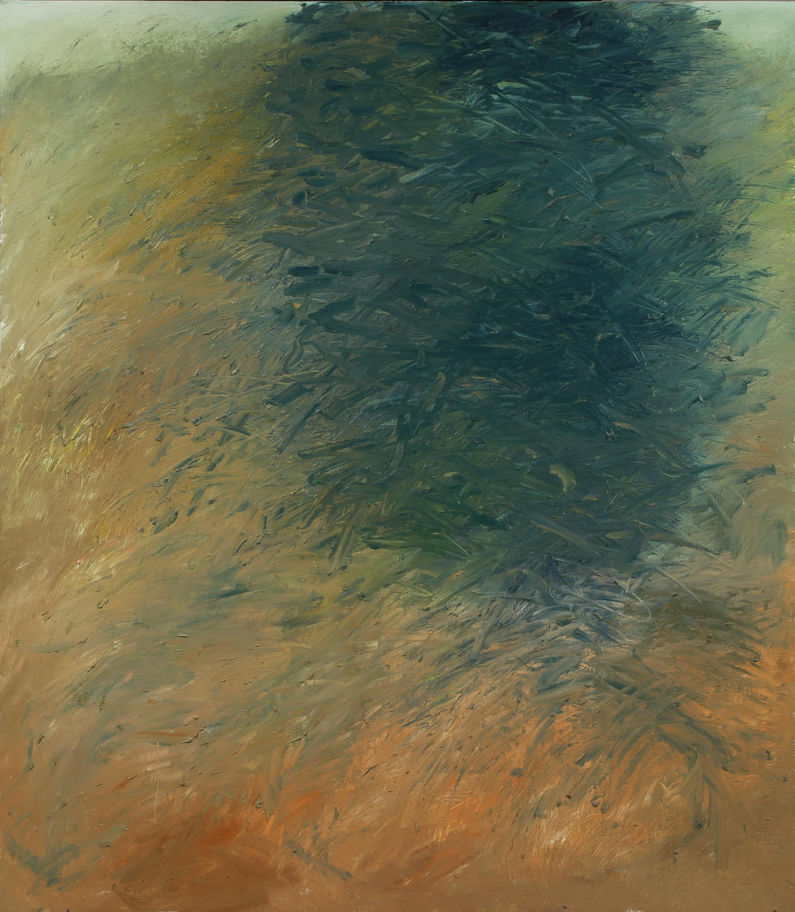 THOMAS NORDBERG. Komposition, olja på duk, signerad a tergo.