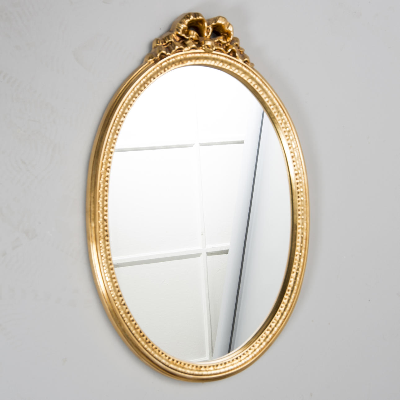 SPEGEL, förgylld, gustaviansk stil, sent 1900-tal.