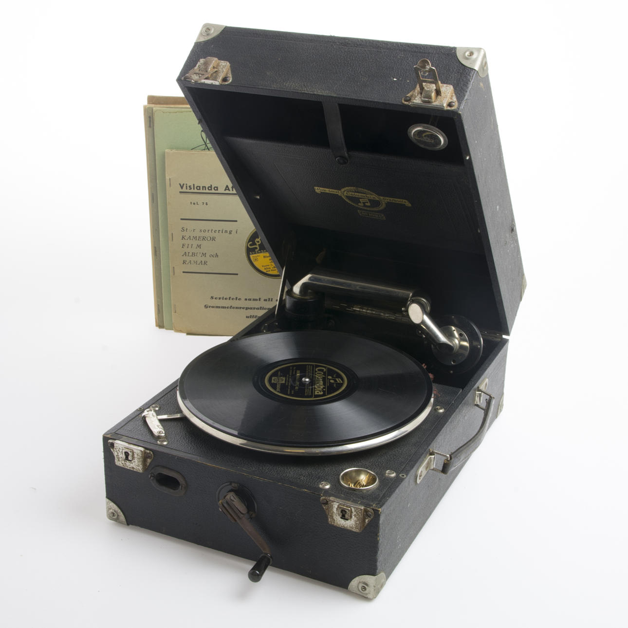 RESEGRAMMOFON, Grafonola, Columbia, England.