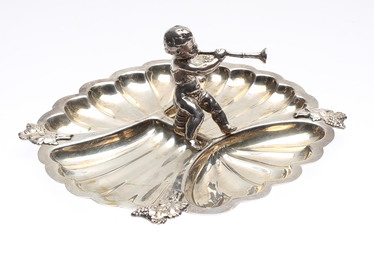 SKÅL, nysilver, tidigt 1900-tal.