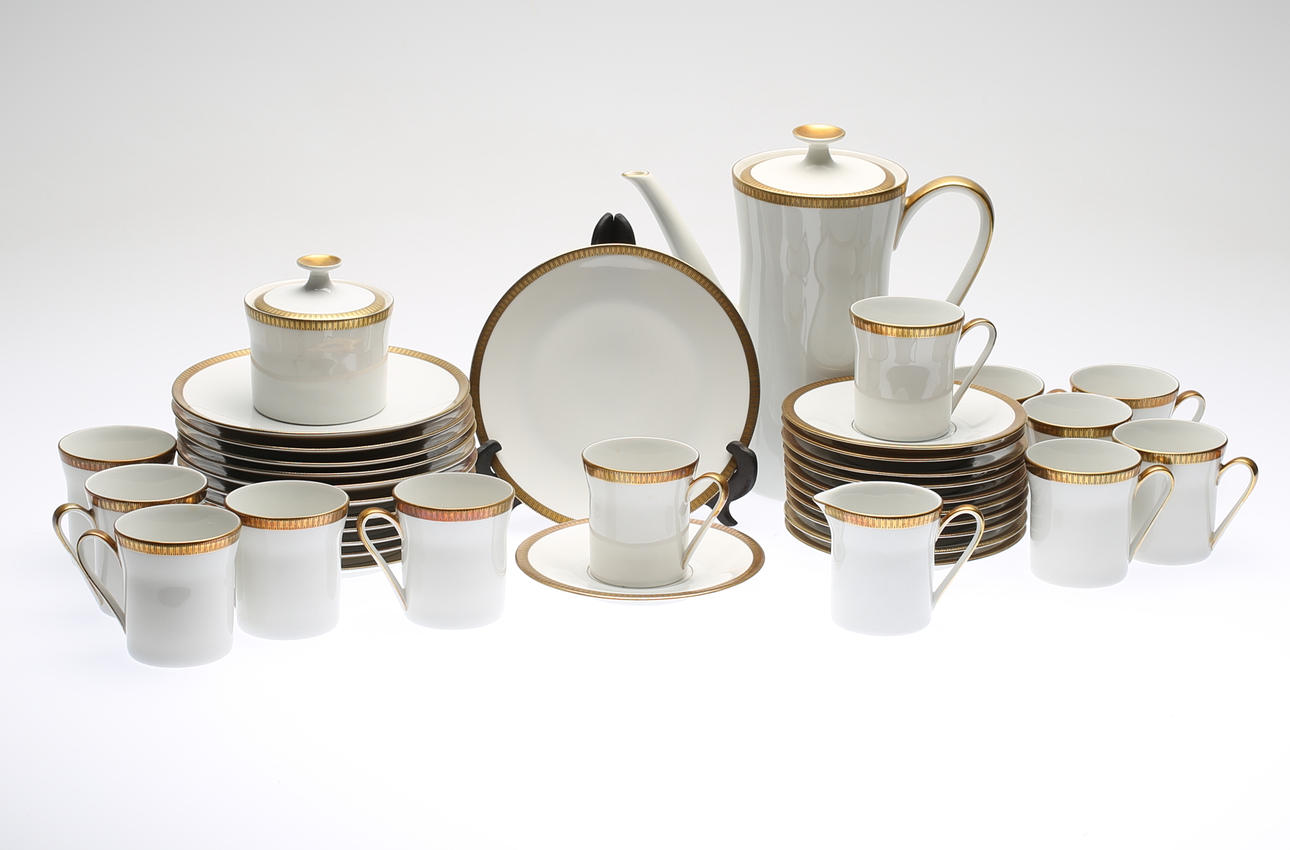 KAFFESERVIS, 27 delar, porslin, Scherser, Bavaria, Tyskland, 1900-talets andra del.